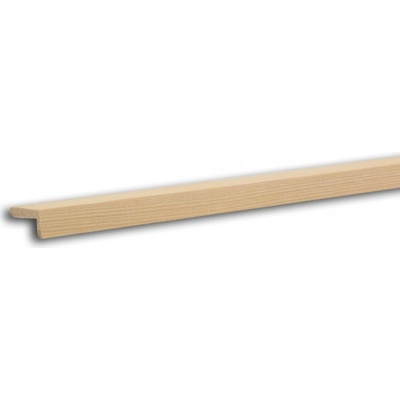 Rohová lišta č.133 - 10 mm x 50 mm, 3 ostré hrany" L", smrková, ŠL1050A
