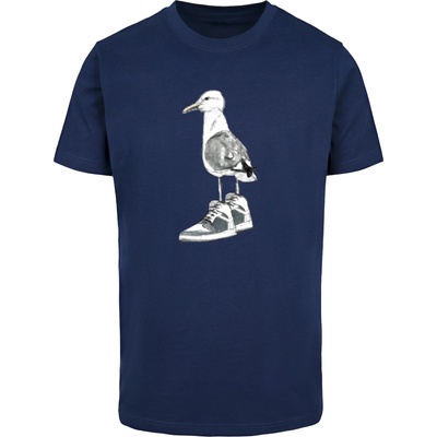 Mister Tee Тениска Seagull Sneakers Tee light navy XXLUB-MT1926-01496 - Черен, размер 3XL