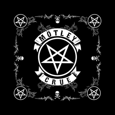 Mötley Crüe Pentagram šátek RAZAMATAZ B081