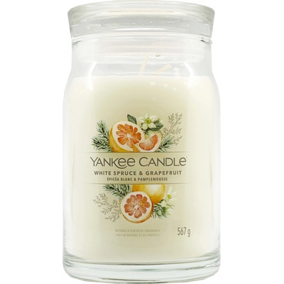 Yankee Candle signature White Spruce & Grapefruit 567 g