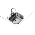 Teka ПАКЕТ Tekaway Stylo 1C + INCA 995 ХРОМ + ДОЗАТОР ЗА САПУН Иноксова мивка за вграждане, гладка / Смесител INCA 995 ХРОМ / Дозатор за сапун (М.110) Мивка за вграждане