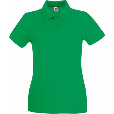 Fruit Of The Loom Lady-fit Premium Polo zelená
