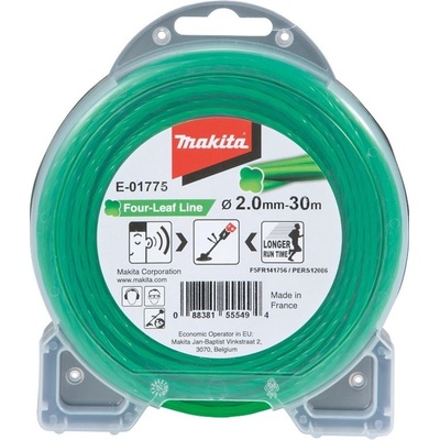 Makita struna nylonová 2,0mm, zelená, 30m, speciální pro aku stroje = old 197473-7
