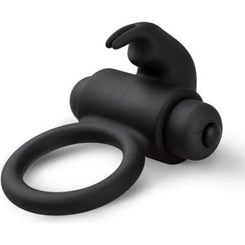 Image 1 of EasyToys Bunny Vibe Ring Black