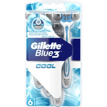 Procter & Gamble Самобръсначка GILLETTE BLUE3 COOL 6 броя
