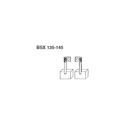 Sada uhlíků startéru - Bosch 2007014063 RC BSX135-145