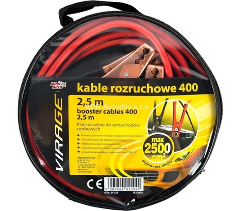 MOJE AUTO 400A 2,5 m AMTRA 94-036