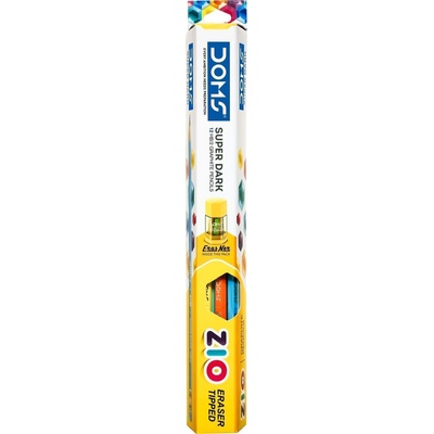 DOMS n80416 Комплект художествени моливи hb/2 12 бр (n80416)