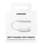 Samsung Оригинален преходник Samsung EE-UC10JU за слушалки от USB-C към 3.5 мм аудио (EE-UC10JUWEGUS)