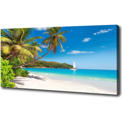 Foto obraz na plátne do obývačky Tropická pláž 100x50 cm