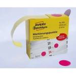 Avery Zweckform Labels 19mm, Purple, 250 Labels, for Marking, 3854, for handwriting