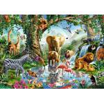 Ravensburger - Puzzle Gorgeous: Adventures in the Jungle - 1 000 piese