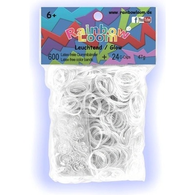 Rainbow Loom náhradní gumičky svítící ve tmě 600 ks – Zboží Dáma