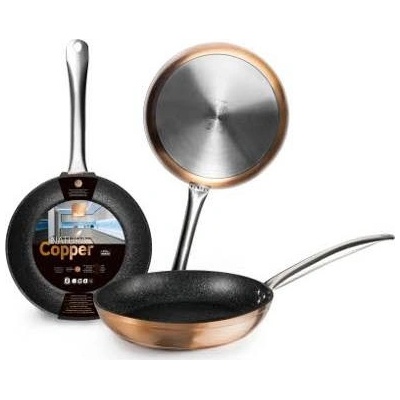 Ibili Indukčná panvica Copper medené prevedenie rad profi + 24 cm