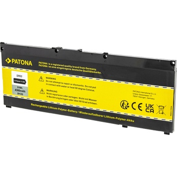 Image 1 of Movano Батерия за HP Omen 15-DC / 17-CB / Pavilion Gaming 17-CD, SR03XL, 11.55 V, 4380 mAh (BT/HP-17)