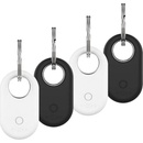 Fixed Silky pro Samsung SmartTag2 2x černé +2x bílé FIXSILD4-1334