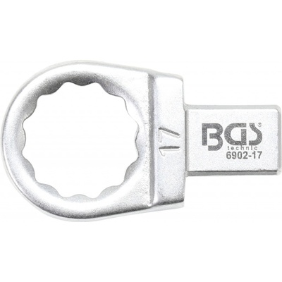 BGS technic Nástrčný očkový klíč 17 mm upnutí 9 x 12 mm BGS 6902-17