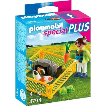 Playmobil 4794 Dívka s morčaty