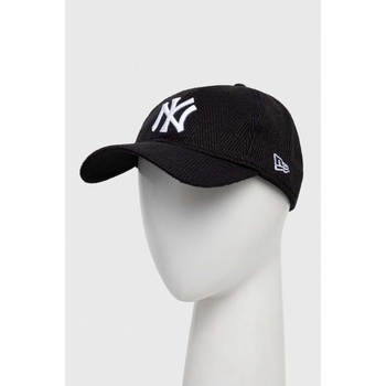 New Era Шапка с козирка с вълна New Era в черно с апликация NEW YORK YANKEES (60292734)