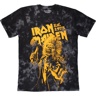 Iron Maiden Est. 1975 Axe Eddie (Wash Collection) Black XL Риза (IMTEE215MDD04)