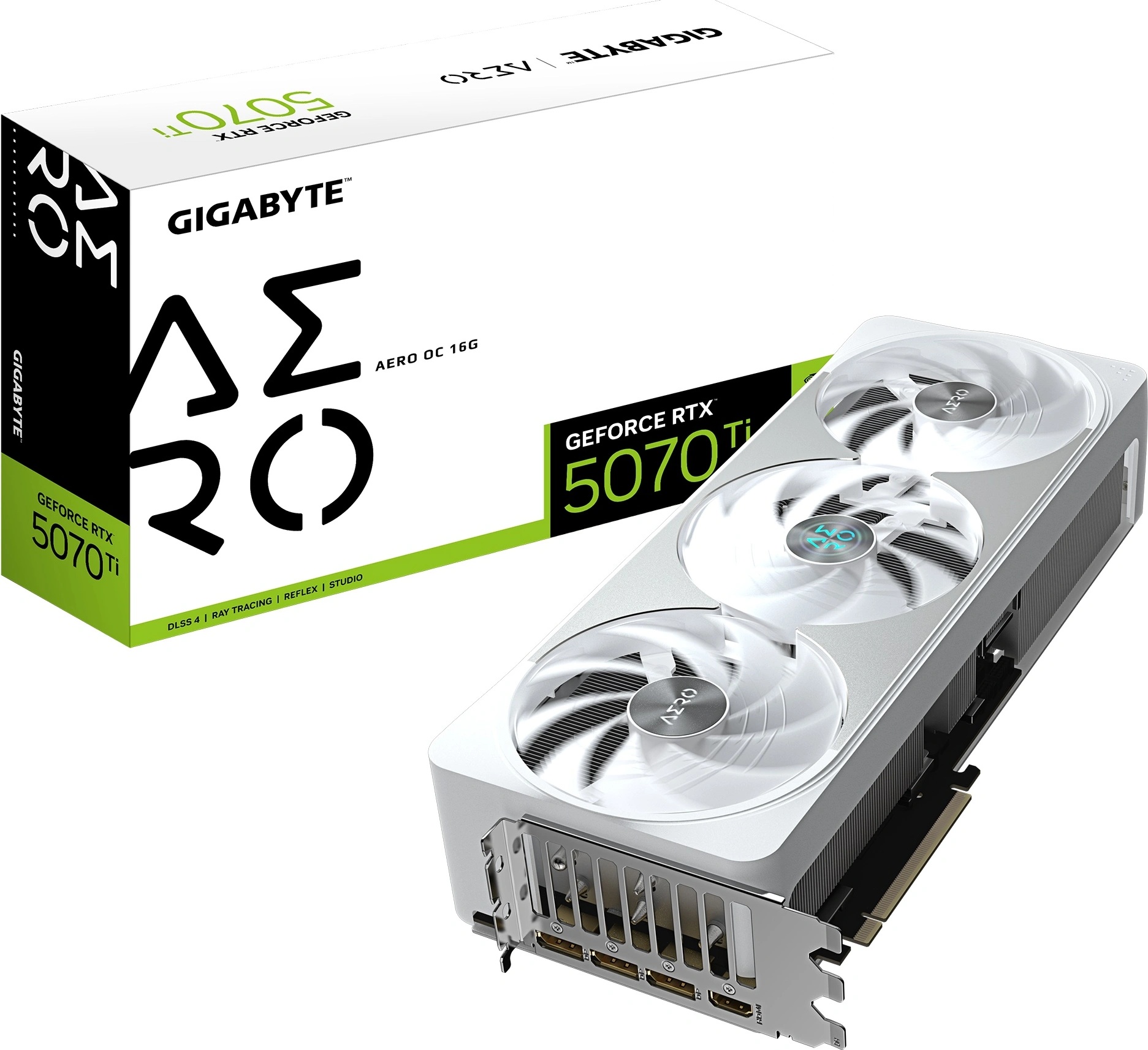 GIGABYTE GeForce RTX 5070 Ti Aero OC 16GB GDDR7 256bit (GV-N507TAERO OC-16GD)