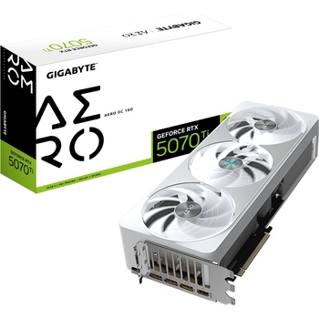 GIGABYTE GeForce RTX 5070 Ti Aero OC 16GB GDDR7 256bit (GV-N507TAERO OC-16GD)