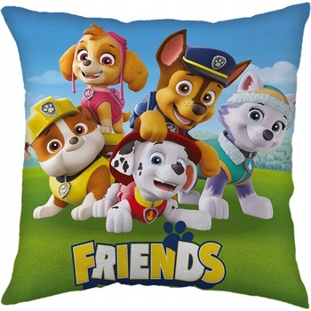 Jerry Fabrics Vankúš Paw Patrol Friends Polyester 40x40