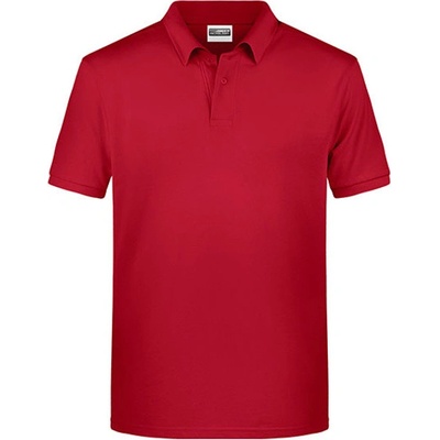James & Nicholson Pánska polokošeľa JN8010 Red