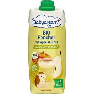 Babydream BIO ovocný nápoj fenykl jablko a hruška 500 ml