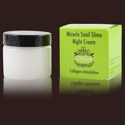 Cougar nočný krém so slimačím slizom proti akné 50 ml