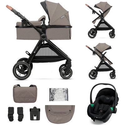 Kinderkraft kombinovaný 3v1 Esme Pure Black 2025