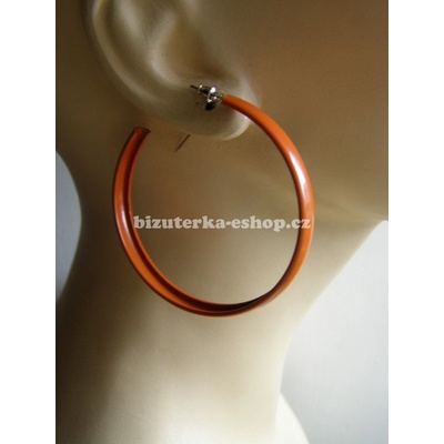 Bizuterka-eshop.cz kruhy 06051 oranžové