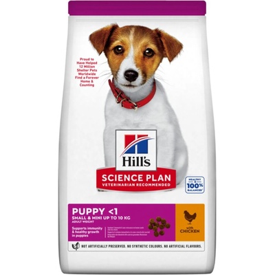 Hill’s Science Plan Puppy Small & Mini s kuracím mäsom 6 kg