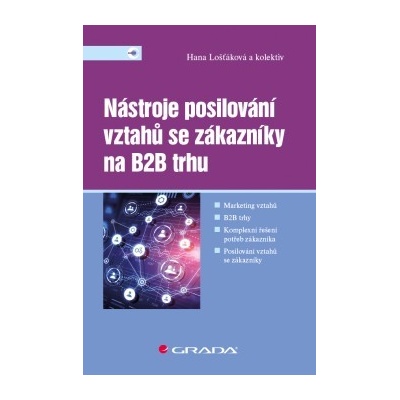 N ástroje posilování vztahů se zákazníky na B2B trhu Lošťáková Hana a kolektiv