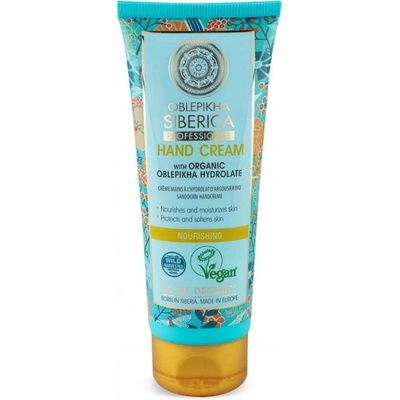 Natura Siberica Rakytníkový výživný krém na ruky 75 ml