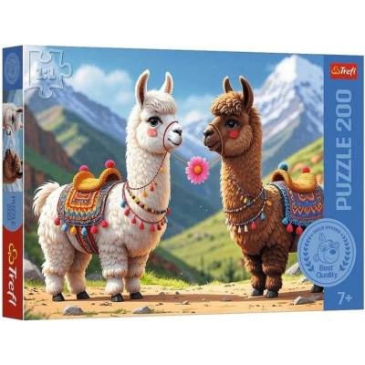Trefl Barevné lamy z 200 dílků