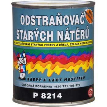 Barvy A Laky Hostivař Hostagrund odstraňovač starých nátěrů P8214, 600 ml
