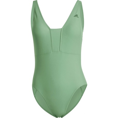 Adidas Бански костюм Adidas Women's Iconisea S One Piece Swimsuit - Green