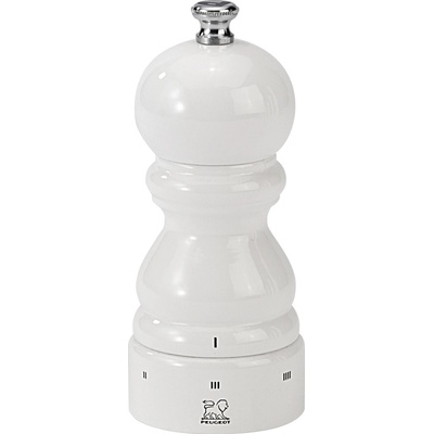 Peugeot Paris mlynček 12 cm bielo lakované bukové drevo