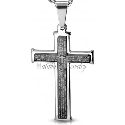 Talitha Двоен кръст с молитва