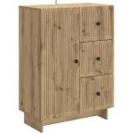 vidaXL Служебен шкаф Дъб артизан 66 x 34, 5 x 90 см Инженерна дървесина (893944)