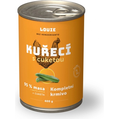 Louie Dog kuracie s cuketou 400 g