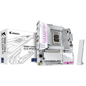 GIGABYTE B860M AORUS ELITE WIFI6E ICE Дънни платки