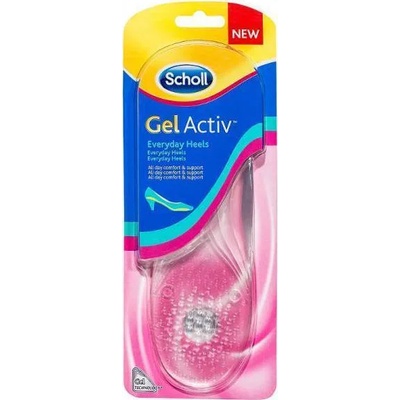 Scholl Стелки с технология GelActiv за всекидневни обувки с токчета , Dr. Scholl Gel Activ All Day Confort Heels & Boots 1 Pair