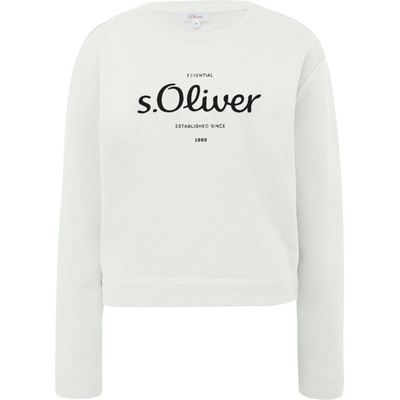 S.Oliver RL Sweatshirt biela čierna