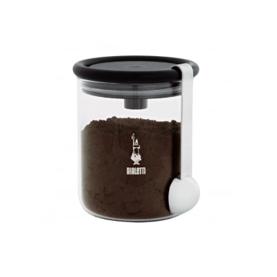 Bialetti - Стъклен буркан за съхранение на кафе 250 г (DCDESIGN07)