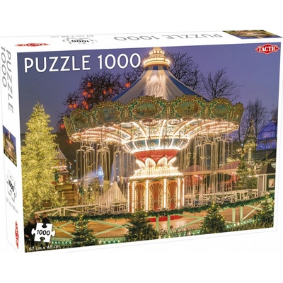 Tactic Zábavní park Tivoli Kodaň Dánsko 1000 dílků