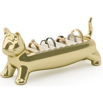 Umbra hk ltd (Канада) Поставка за пръстени umbra ali с форма на котка - цвят месинг (umbra 1023419-104)