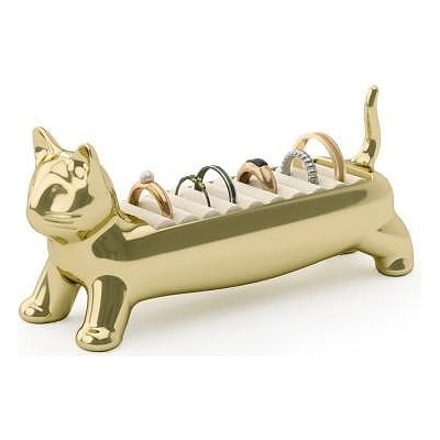 Umbra hk ltd (Канада) Поставка за пръстени umbra ali с форма на котка - цвят месинг (umbra 1023419-104)