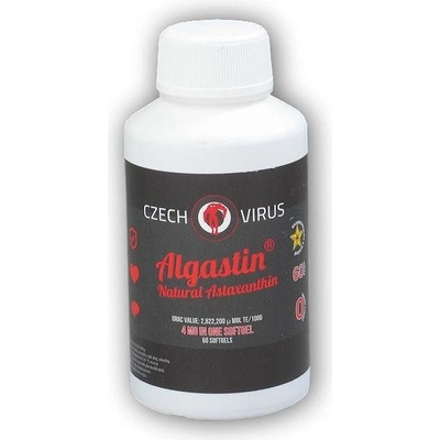 Czech Virus Algastin Natural Astaxanthin 60 kapslí